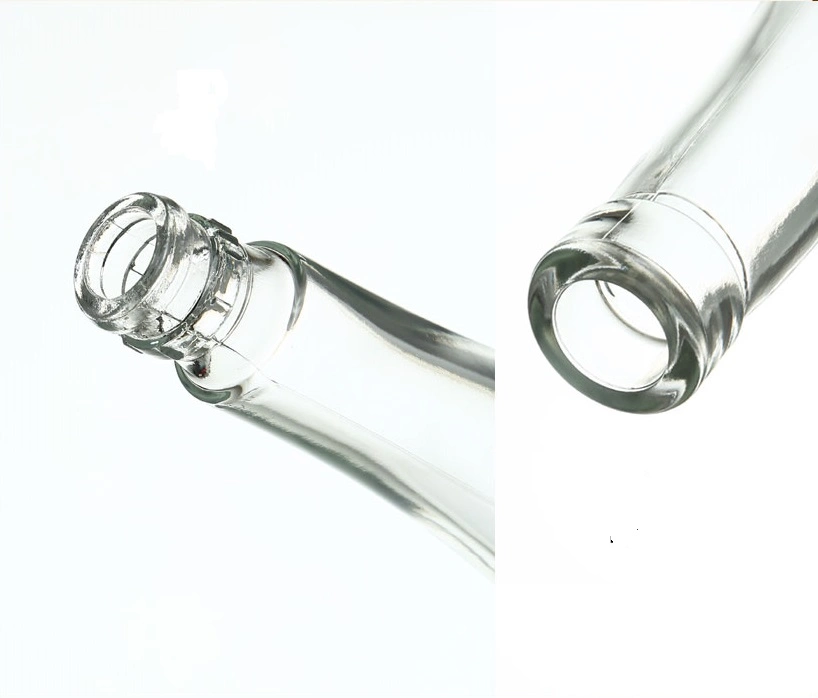 Clear and Transparent Super Flint 375ml Ice Wine White Wine Empty Glass Bottle White Glass Bottle