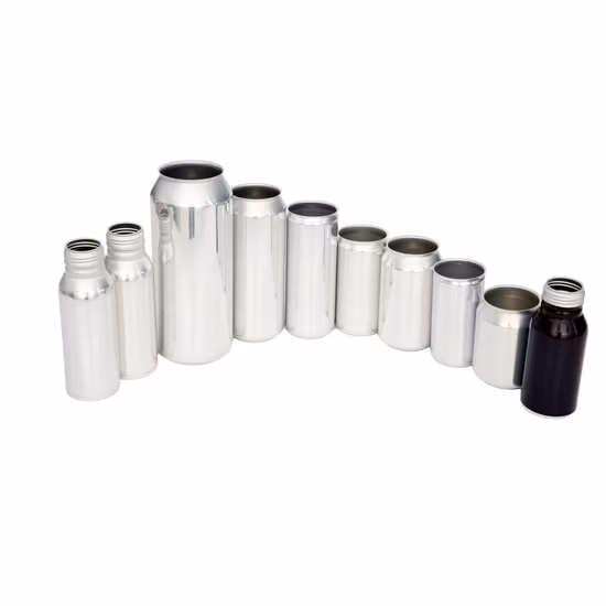 Bouteille de bière en aluminium