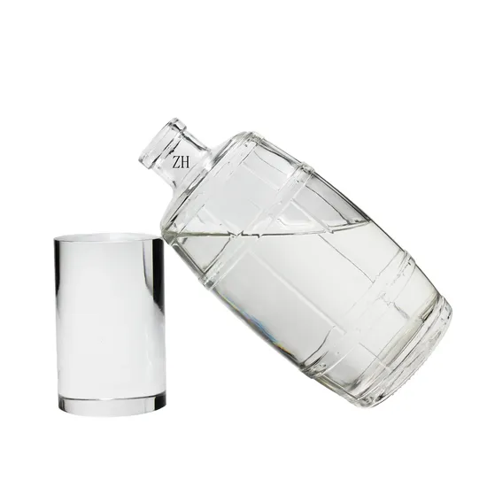 Effacer 700ml 750ml Vin Spiritueux Whisky Gin Rhum Tequila Brandy Verre Vodka Bouteille