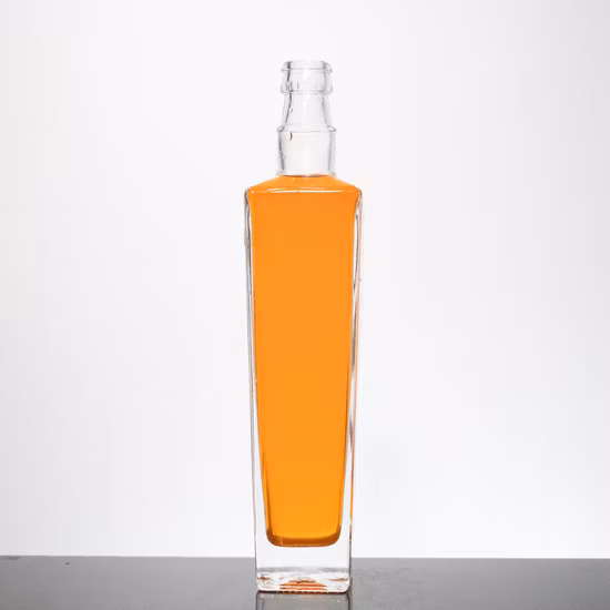Bouteille en verre cristal 70cl/75cl/bouteille d'alcool/bouteille de whisky/bouteille de gin/bouteille de rhum/bouteille d'alcool