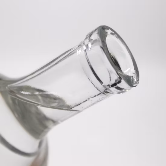 Vente en gros 700ml/750ml/1L/1.75L/3L Emballage de bouteille de silex vide, bouteilles en verre givré pour bouteille de Gin, bouteille de Vokda, bouteille de Tequila idéale