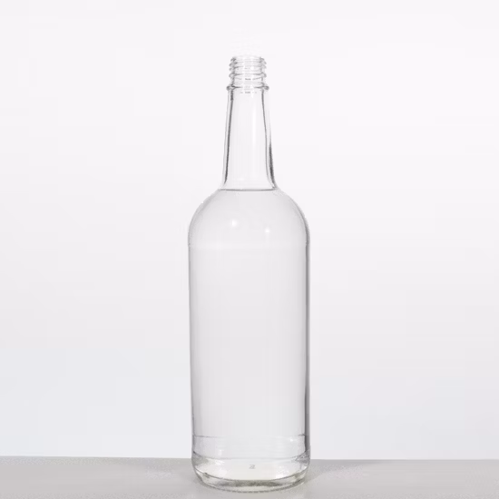 Extra Flint personnalisé 700 ml 750 ml bouteille en verre pour rhum tequila vodka whisky brandy