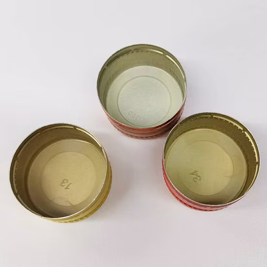 28mm Pilfer Proof aluminium Ropp Cap inviolable pour bouteille de boisson